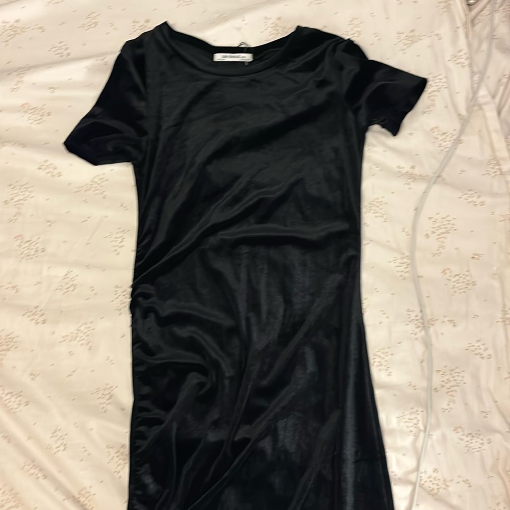 Zara velvet dress
